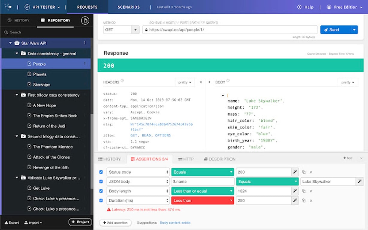 Talend API Tester Plugin