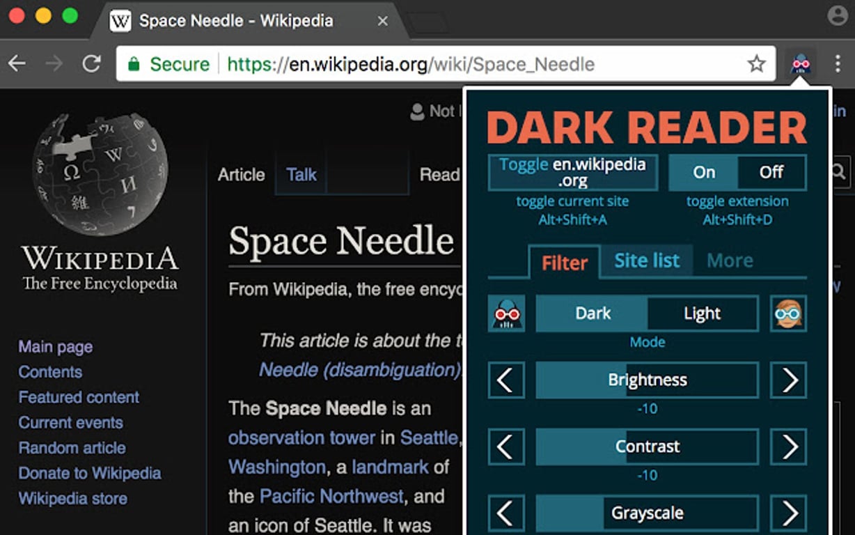 Dark Reader Plugin