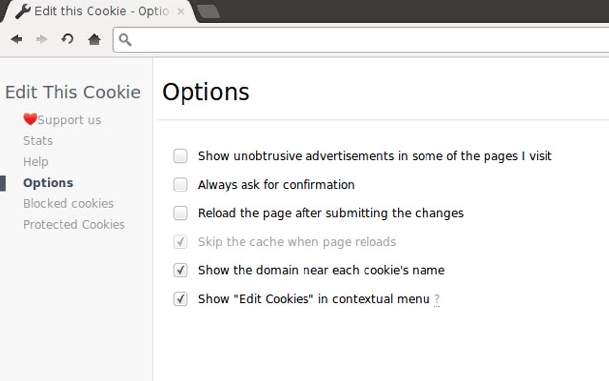 EditThisCookie Plugin